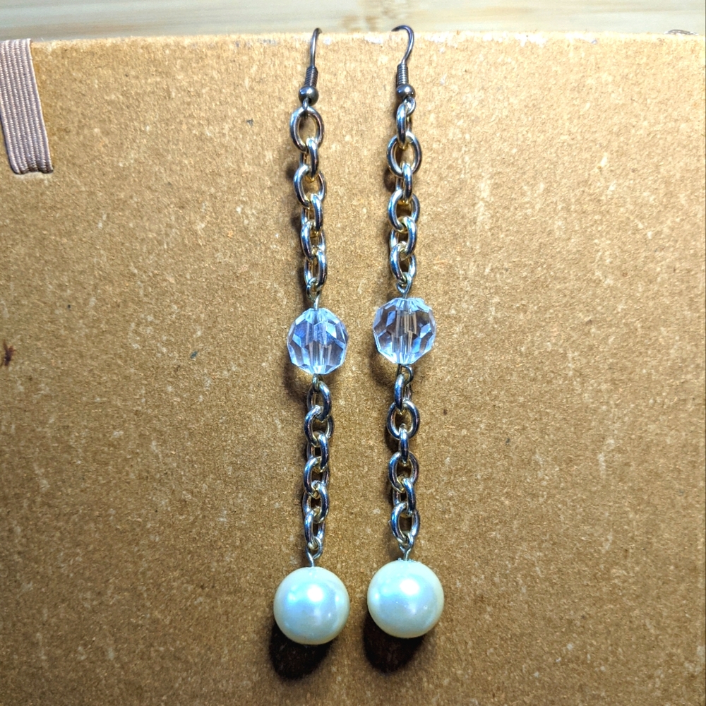 Handmade Upcycled Dangle Earrings